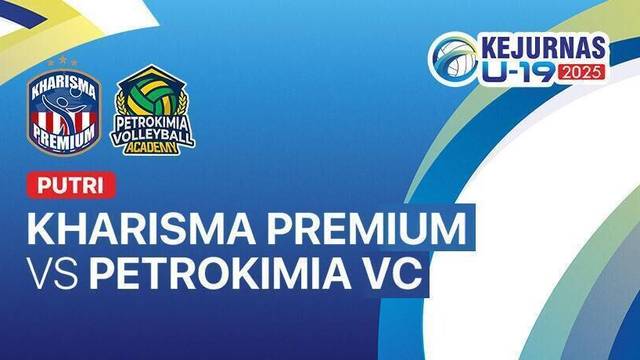 Putri: Kharisma Premium vs Petrokimia Volleyball Club - Full Match | Kejurnas Bola Voli Antarklub U-19 2025