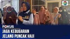 Jelang Wukuf di Arafah, Jemaah Calon Haji Lansia Ikuti Senam dan Pemeriksaan Kesehatan | Fokus