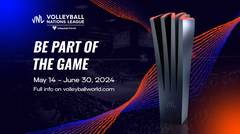 FIVB Volleyball Nations League 2024 di Vidio