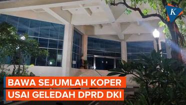Situasi Terkini Gedung DPRD DKI Usai Digeledah KPK