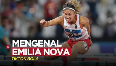 TikTok Bola: Mengenal Emilia Nova, Pembawa Bendera Merah Putih di Opening Ceremony SEA Games 2021