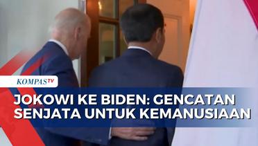 Dukung Gencatan Senjata, Jokowi Ajak Joe Biden untuk Bersama Hentikan Konflik di Gaza