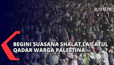 250.000 Muslim Palestina Gelar Shalat Lailatul Qadar di Tengah Ketegangan dengan Israel
