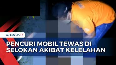 Diduga Kelelahan Dikejar Warga, Seorang Pencuri Mobil di Makassar Ditemukan Tewas di Selokan!