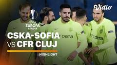Highlight - CSKA-Sofia vs CFR Cluj | UEFA Europa League 2020/2021