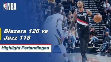 NBA | Cuplikan Pertandingan: Blazers 126 vs Jazz 118 | 2019 NBA Preseason