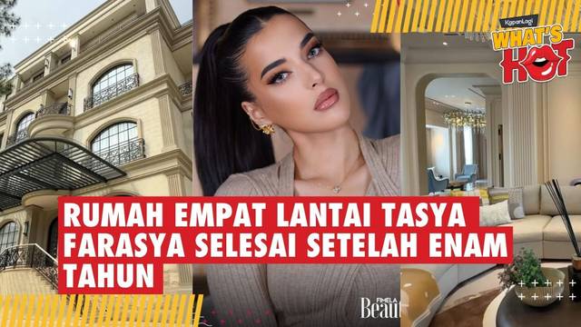 Rumah Empat Lantai Tasya Farasya Selesai Setelah Enam Tahun, Interior Elegan Bak Hotel Mewah