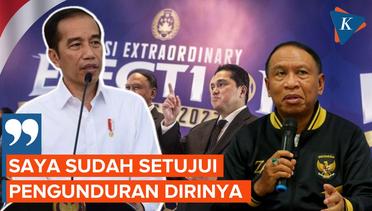 Pertemuan Jokowi dan Zainudin Amali Usai Mundur dari Menpora