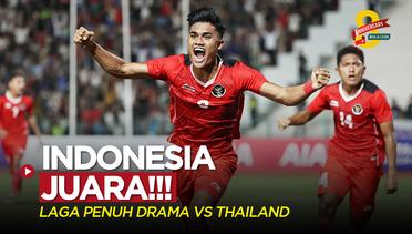 Highlights Laga Penuh Drama Final SEA Games 2023, Timnas Indonesia U-22 Juara setelah Lumat Thailand 5-2!