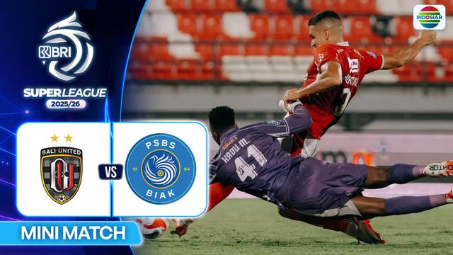 Bali United FC VS PSBS Biak - Mini Match | BRI Super League 2025/26