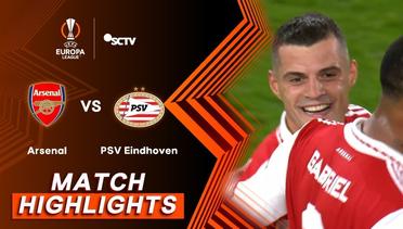 Arsenal VS PSV Eindhoven - Highlights Liga Eropa UEFA 2022
