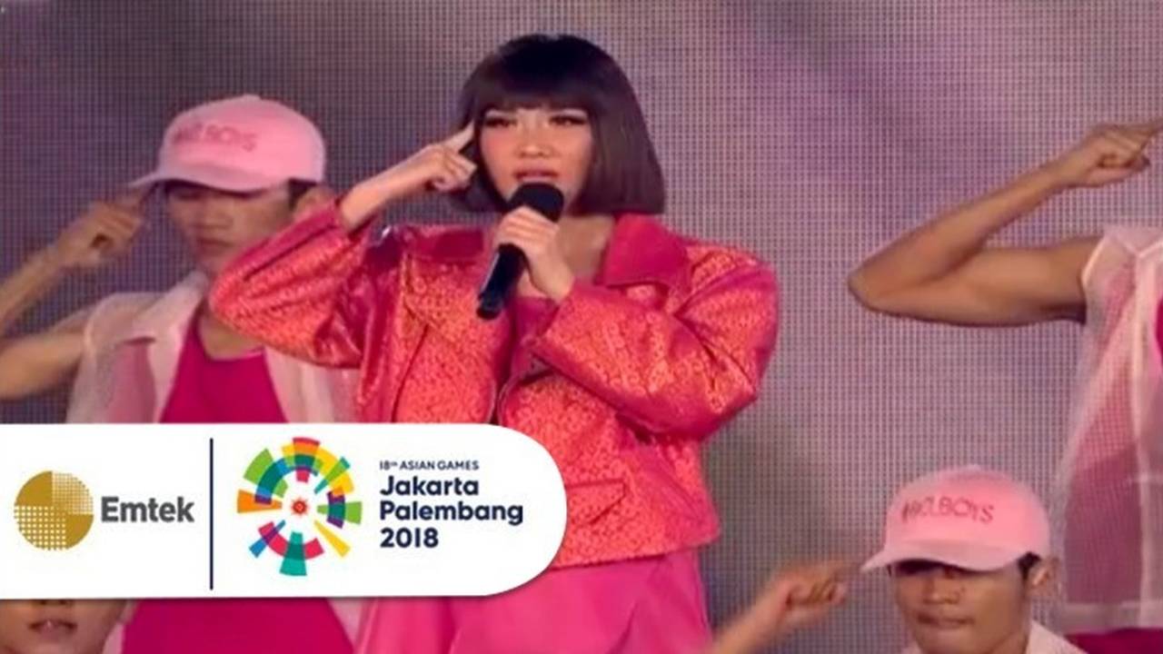 Digoyang Cyin Dance Tonight Oleh Bcl Feat Jflow Bikin Meriah Closing Asian Games 2018 Vidio