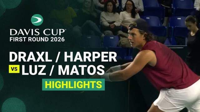 Liam Draxl/ Cleeve Harper (CAN) vs Orlando Luz/Rafael Matos (BRA) - Highlight | Davis Cup 2026