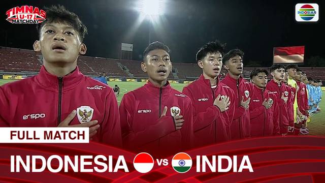 Indonesia vs India - Full Match | Timnas U-17 Match Day