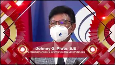 Program yang Informatif dan Anti Hoax! Ucapan Ulang Tahun Indosiar Ke-26 dari Menkominfo Johnny G. Plate