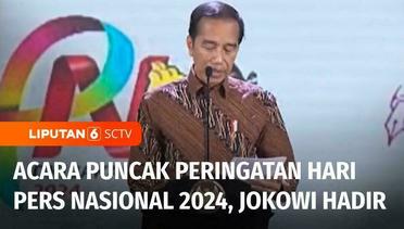 Jokowi Hadiri Acara Puncak Peringatan Hari Pers Nasional 2024 di Jakarta | Liputan 6
