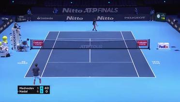 Match Highlight | Daniil Medvedev 2 vs 1 Rafael Nadal | Nitto ATP Finals 2020