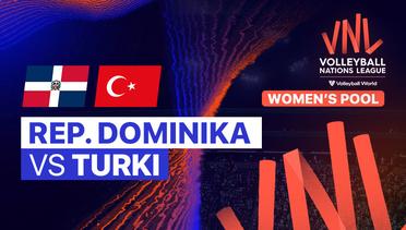 Full Match | Republik Dominika vs Turki | Women’s Volleyball Nations League 2023