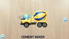 384 Puzzles For Preschool Kids Cement Mixer, Tow Truck & Jeep