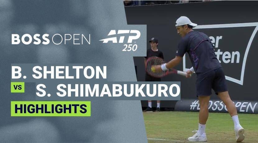 Ben Shelton vs Sho Shimabukuro - Quarterfinal | ATP 250: BOSS Open 2026