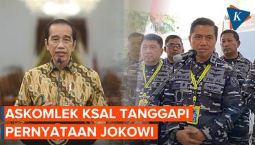 Tanggapan Askomlek KSAL Permintaan Jokowi Soal Pengadaan Seragam dan Senjata dari Dalam Negeri