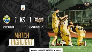 BEHIND THE MATCH - PSKC CIMAHI VS DEWA UNITED FC | 1-1 | MATCH HIGHLIGHT LIGA 2 INDONESIA 2021
