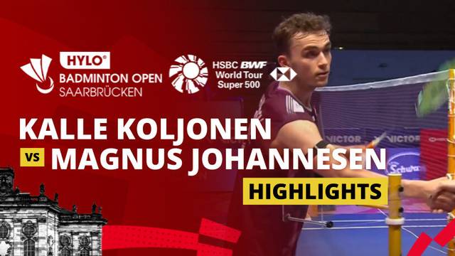 Kalle Koljonen (FIN) vs Magnus Johannesen (DEN) - Highlight | HYLO Open 2025