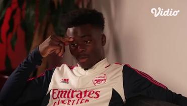 ICS Interview, SAKA Bukayo (7), West Ham United v Arsenal