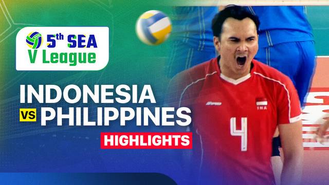 Men: Indonesia vs Philippines - Highlight | SEA VLeague 2025