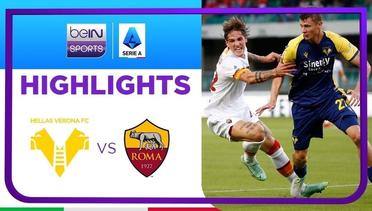 Match Highlights | Verona 3 vs 2 Roma | Serie A 2021/2022