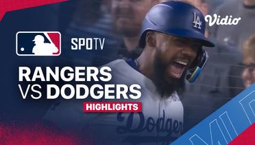 Texas Rangers vs Los Angeles Dodgers - Highlights  | MLB 2024