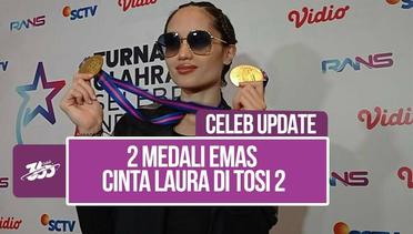 Cinta Laura Sabet 2 Medali Emas di Turnamen Olahraga Selebriti Indonesia Season 2