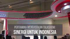 Talkshow Pertamina Sinergi Untuk Indonesia di IBDexpo2017