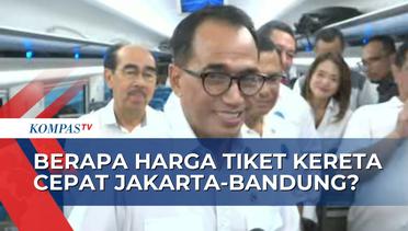 Jawaban Menhub Budi Karya Sumadi Soal Harga Tiket Kereta Cepat Jakarta-Bandung