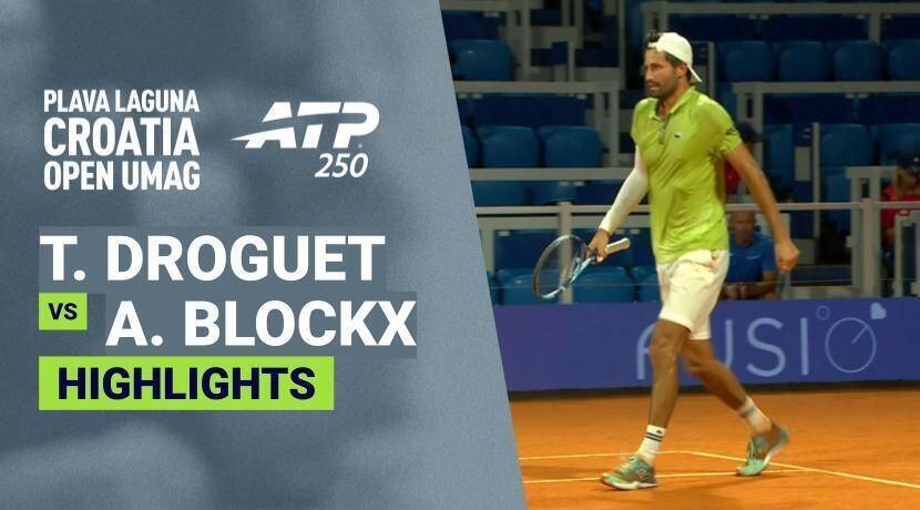 Titouan Droguet vs Alexander Blockx - Round 1 | ATP 250: Plava Laguna Croatia Open Umag 2026