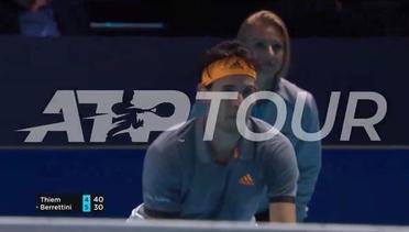 Matteo Berrettini vs Dominic Thiem, Highlights ATP Finals 2019