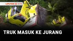 Truk Masuk Ke Jurang | Liputan 6