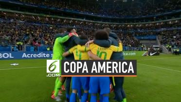 Kalahkan Paraguay, Brasil Masuk Semifinal Copa America