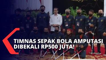 Presiden Jokowi Beri Dukungan Tim Sepak Bola Amputasi dan Panjat Tebing di Kejuaraan Dunia!