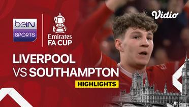 Liverpool vs Southampton - Highlights | FA Cup 2023/24