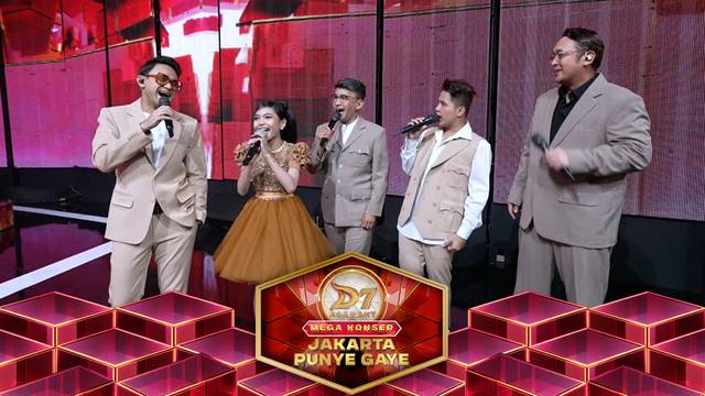 D'Academy 7 Mega Konser Jakarta Punya Gaye