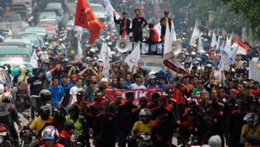 News Flash: Mogok Nasional Buruh Hari Ini Berlanjut
