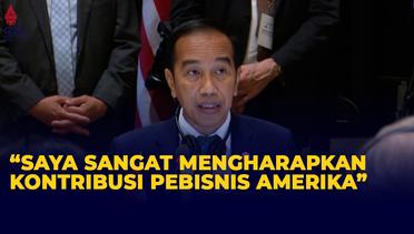Bertemu Para CEO AS, Jokowi Berharap Dibantu dalam Pengembangan Infrastruktur Digital di Indonesia