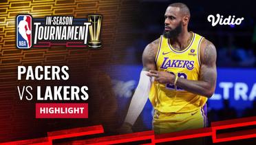 Final: Indiana Pacers vs LA Lakers - Highlights | NBA In-Season Tournament 2023