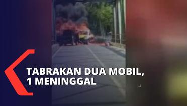 2 Mobil di Sulawesi Tengah Tabrakan dan Terbakar, 1 Meninggal Dunia