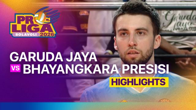 Final Four Putra: Jakarta Garuda Jaya vs Jakarta Bhayangkara Presisi - Highlight | Proliga 2026