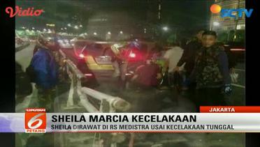 Artis Sheila Marcia Terlibat Kecelakaan di Tol Dalam Kota Jakarta - Liputan6 SCTV