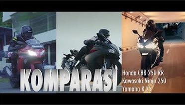 Komparasi Honda CBR250RR vs Yamaha R25 vs Kawasaki Ninja 250 I OTO.COM