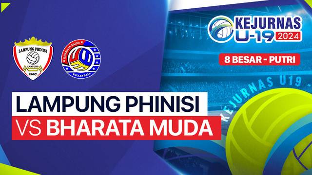 Putri: Lampung Phinisi vs Bharara Muda - Babak 8 Besar - Full Match | Kejurnas Bola Voli Antarklub U-19 2024
