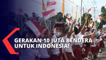 Mendagri Tito Karnavian Bagikan 10 Juta Bendera Merah Putih Jelang HUT ke-77 Republik Indonesia